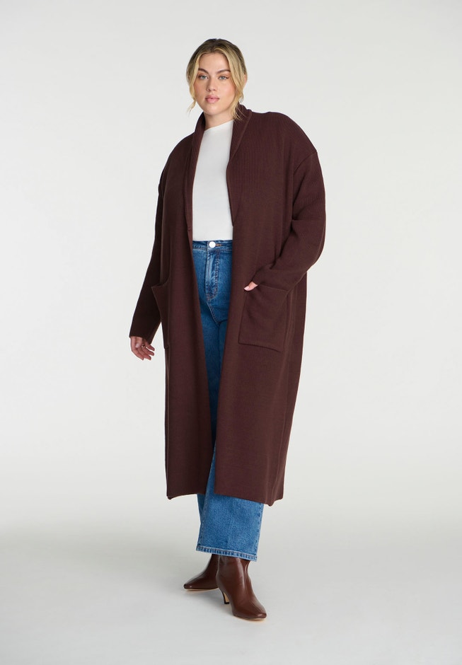Knit Coatigan image number null