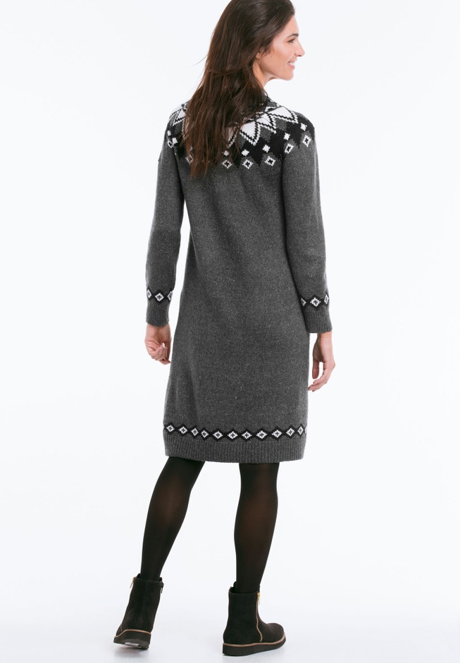 Fair Isle Sweater Dress image number 1