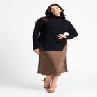 Angled Hem Sweater image number null