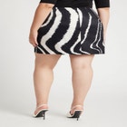 Printed Mini Skirt image number null