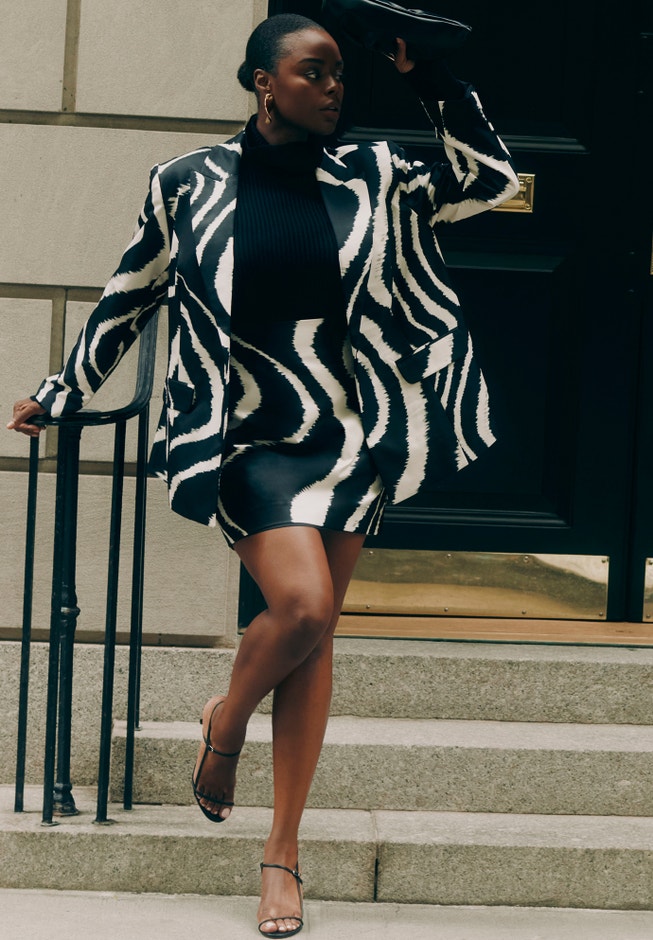 Printed Mini Skirt image number 0