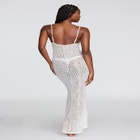 The Long Slip Dress - Botanical Lace image number null