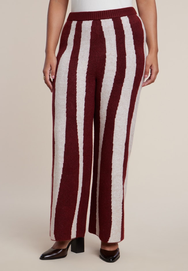 Intarsia Sweater Pant image number 1