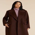 Textured Long Coat image number null