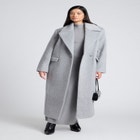 Textured Long Coat image number null