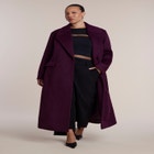 Textured Long Coat image number 0