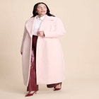 Textured Long Coat image number null