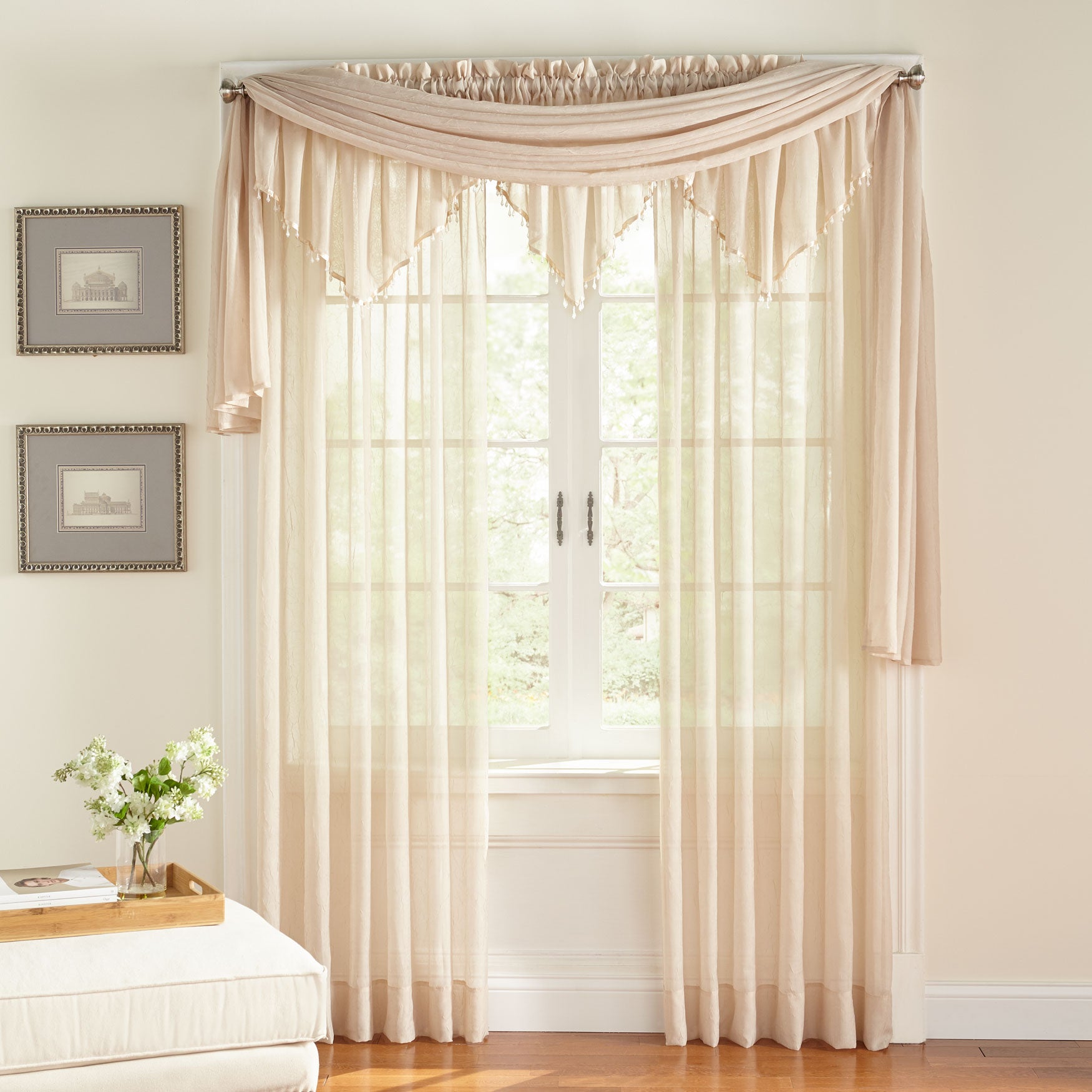BH Studio Crushed Voile Rod-Pocket Panel image number 1