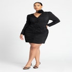 Rosette Mini Dress image number null