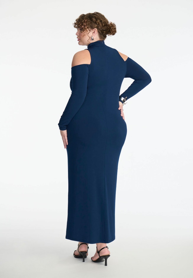 Dress W Shoulder Cutout image number null