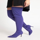 Sydney Neoprene Over The Knee Boot image number null