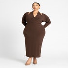 Maxi Dress With Halter Layer image number null