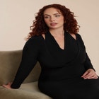 Maxi Dress With Halter Layer image number null