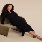 Maxi Dress With Halter Layer image number null