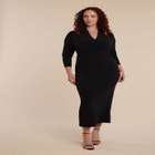 Maxi Dress With Halter Layer image number null