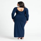 Maxi Dress W Back Cutout image number null