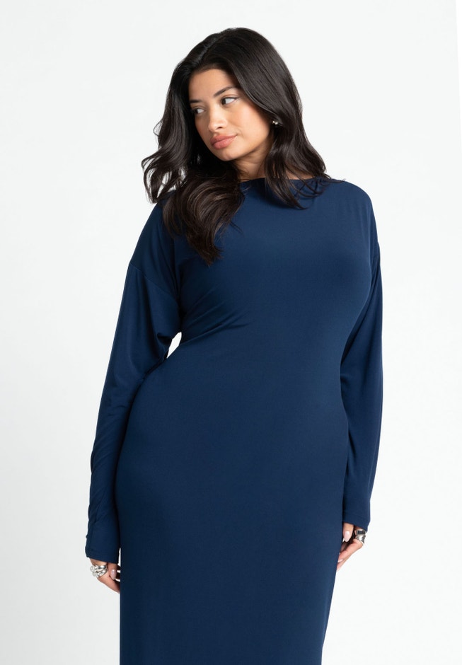 Maxi Dress W Back Cutout image number 2