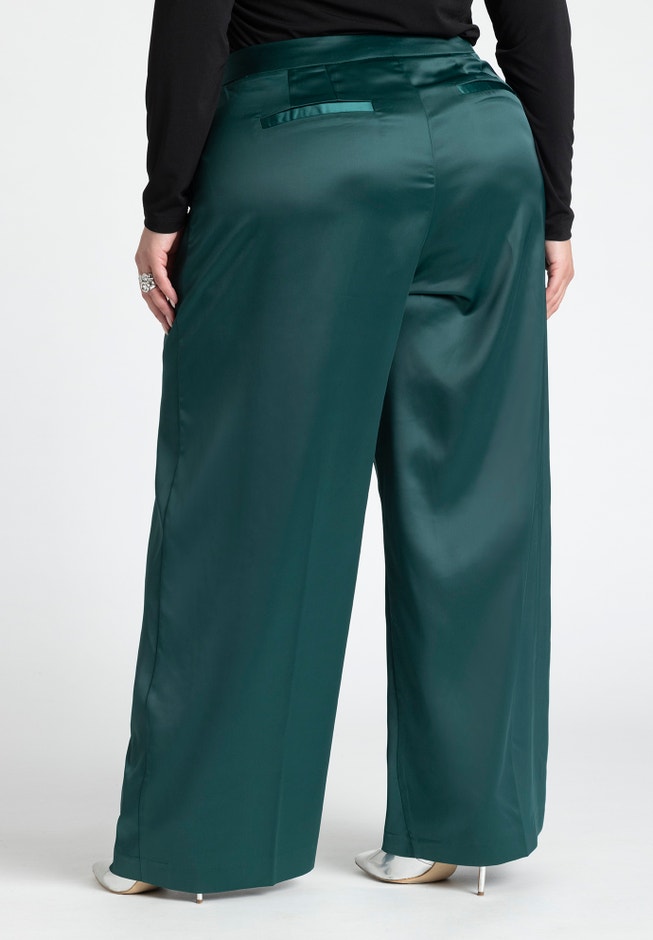 Satin Wide Leg Trouser image number 2