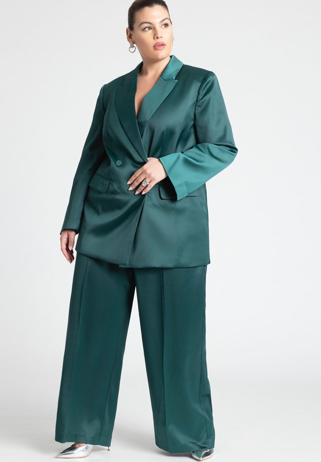 Satin Wide Leg Trouser image number 0