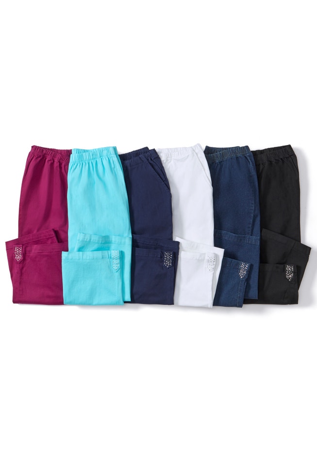 Everyday Capri with Sparkle Hem image number 6