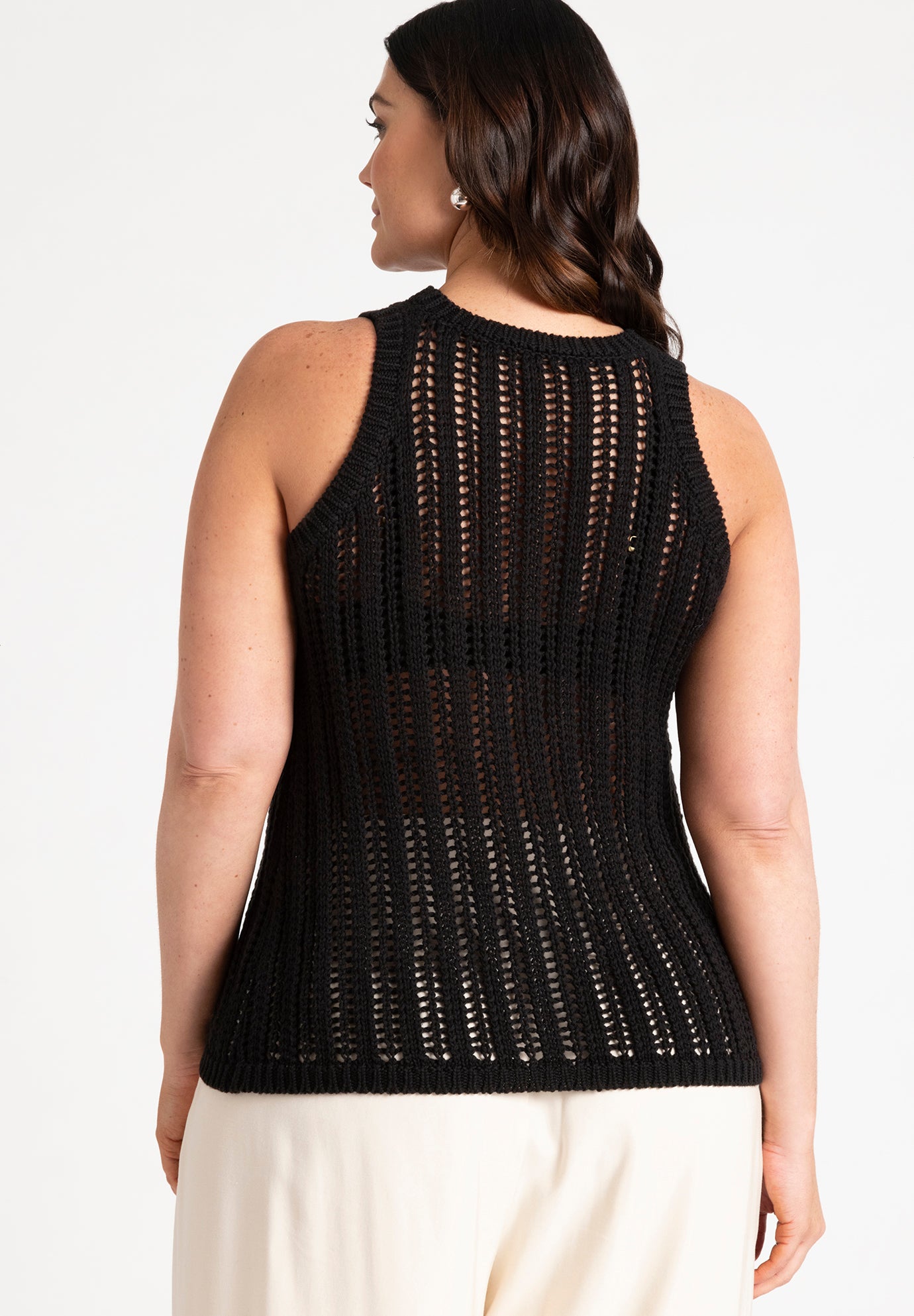 Crochet Knitted Tank image number 1