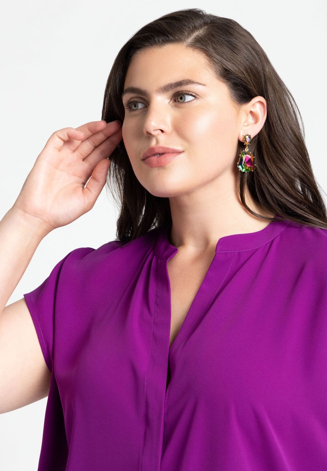 Multi Ab Post Abstract Earring image number 0