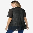 Lightweight Open Front Cardigan Sweater image number null