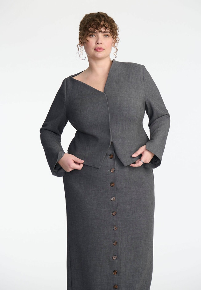 Asym Shoulder Blazer image number 0