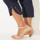 Sparkle Hem Capri image number null