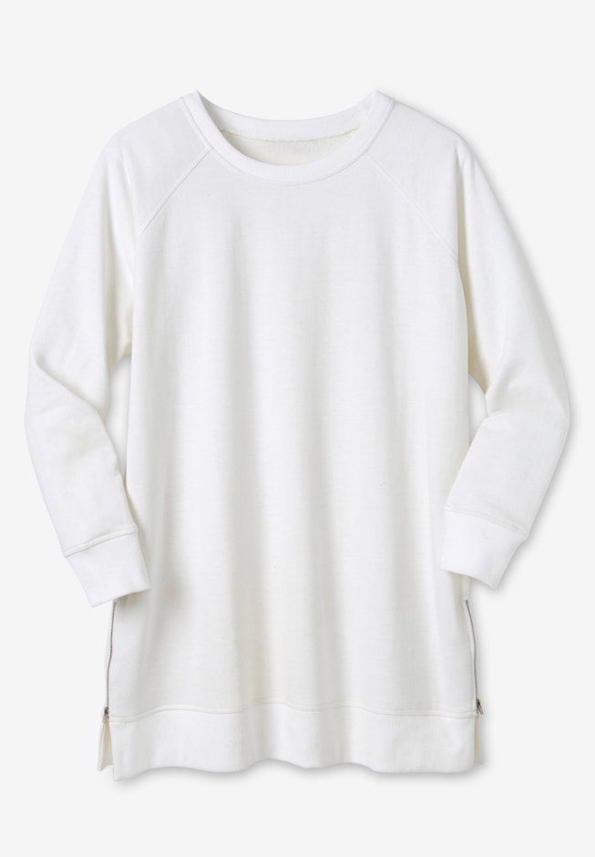 Side Zip Sweatshirt image number 3