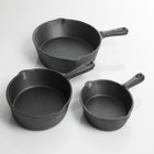 3-Pc. Cast Iron Skillet Set image number null