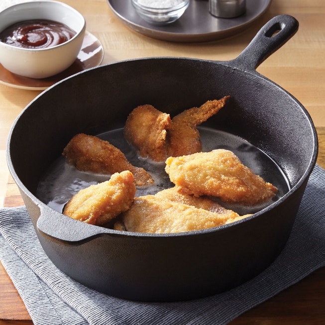 12" Cast Iron Chicken Fryer image number null