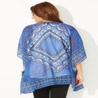 Scarf Print Kimono image number null