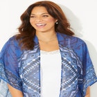 Scarf Print Kimono image number null