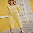 Linen Capri image number null