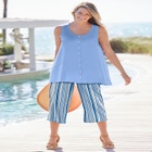 Linen Capri image number null