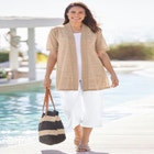 Linen Capri image number null