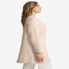 Embroidered Denim Topper image number null