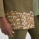 Embroidered Denim Topper image number null