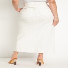 Denim Maxi Skirt image number null