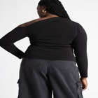 Asymmetric Off The Shoulder Top image number null