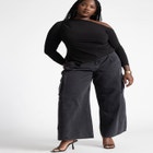 Asymmetric Off The Shoulder Top image number null