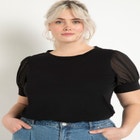 Combo Sleeve Tee image number null