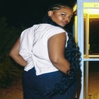 Barkwood x ELOQUII Back Twist Tee image number null