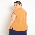 Notch Collar Blouse image number null