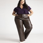 Notch Collar Blouse image number null