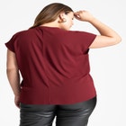 Notch Collar Blouse image number null