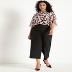 Bow Blouse With Flutter Sleeve image number null