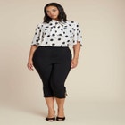 Bow Blouse With Flutter Sleeve image number null