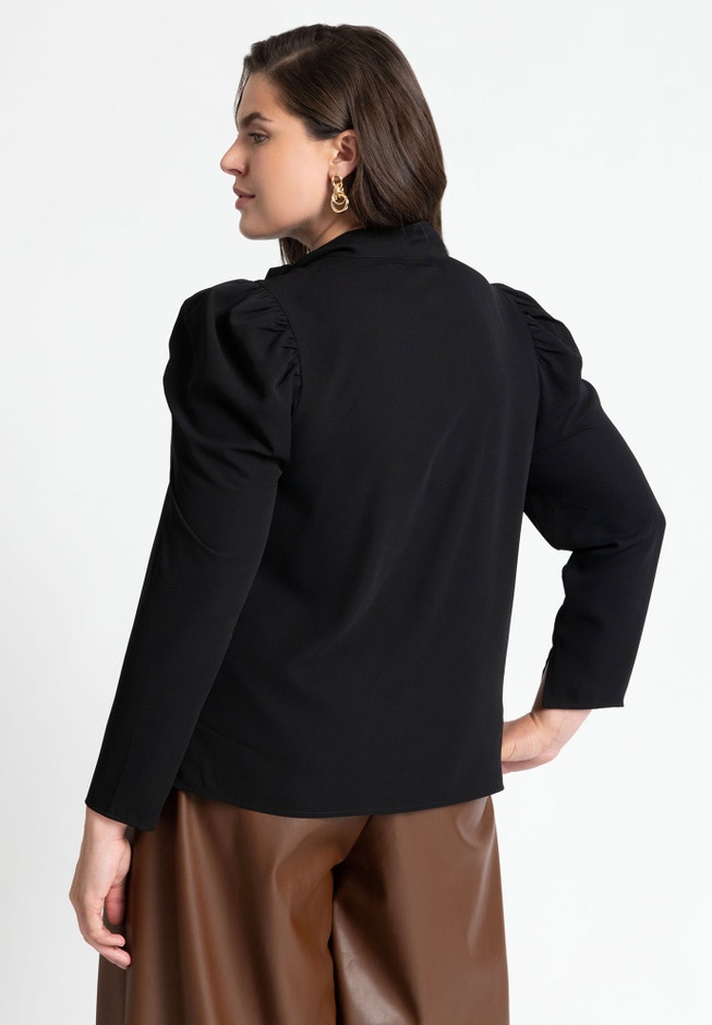 Drape Front Blouse image number 1
